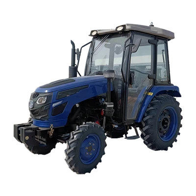 TRACTOR DE CASA VERDE DE 30 CABALLOS DE POTENCIA MARCA GEOMETRÍA CON CABINA DE VIENTO CALIENTE